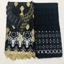 Новейший стиль швейцарская хлопковая сухая кружевная ткань Гана восковая печать ткань воск Анкара ткань настоящий воск принт материал одежды 4 ярдов