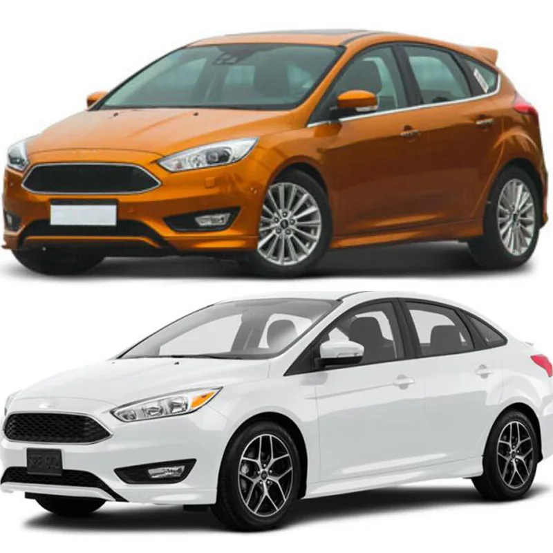 Оконный козырек дефлектор для Ford Focus 2012 2013 2014 2015 2016 2017 седан/Хэтчбек дым