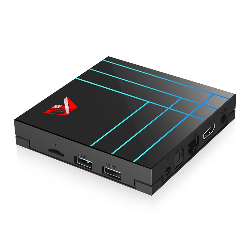 A10 Smart TV Box Android 9.0 Android TV Box RK3318 Quad Core 64 Bit 4GB 32GB/64GB 4K Ultra HD 2.4Ghz Wifi Home Set Top Boxes