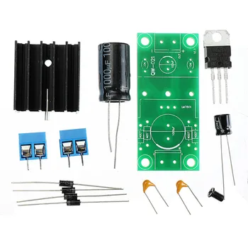 

Rectifier Filter Powered PCB Board Kit Single Powered Rectifier Filter Board Circuit Board 12V Full Set of Parts Accessory