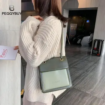 

Fashion Women Hit Color Handbag Leather Shoulder Shopping Bag Elegant Totes PU Leather Women Foldable Large Totes Dropshipping
