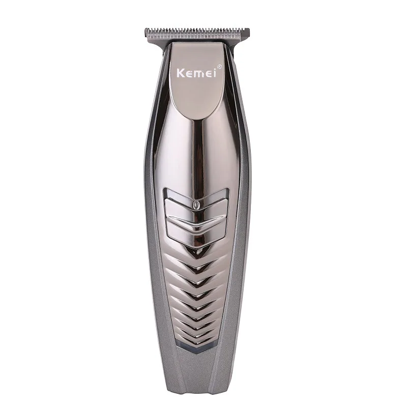 

US Bureau of Profession Noise Reduction R Type Obtuse Clean Steel Cutter Head with USB Charging Port Silver-White Hair Clipper K