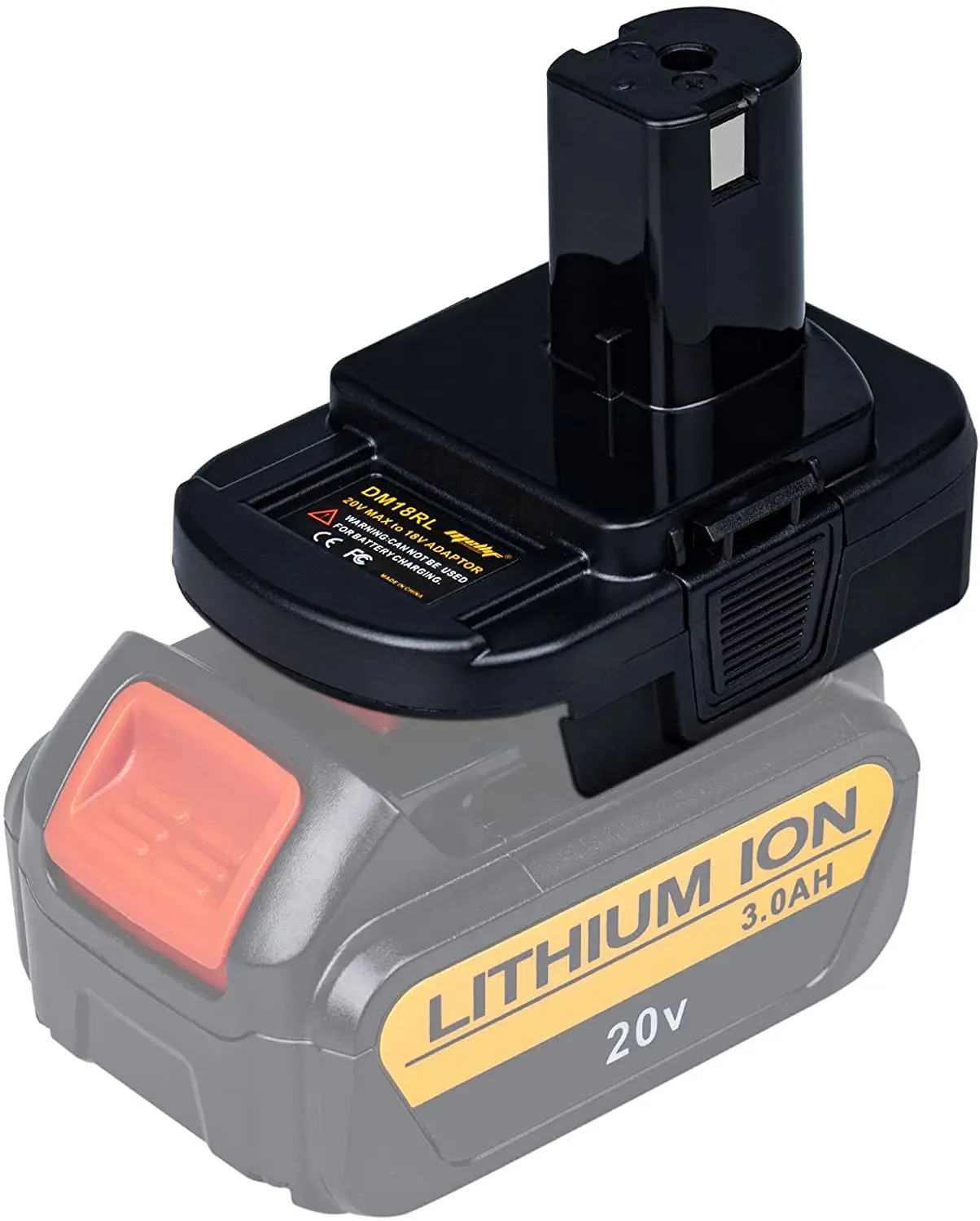 DM18RL адаптер преобразователя батареи USB DM20ROB для RYOBI преобразования DEWALT 20V Milwaukee M18 в