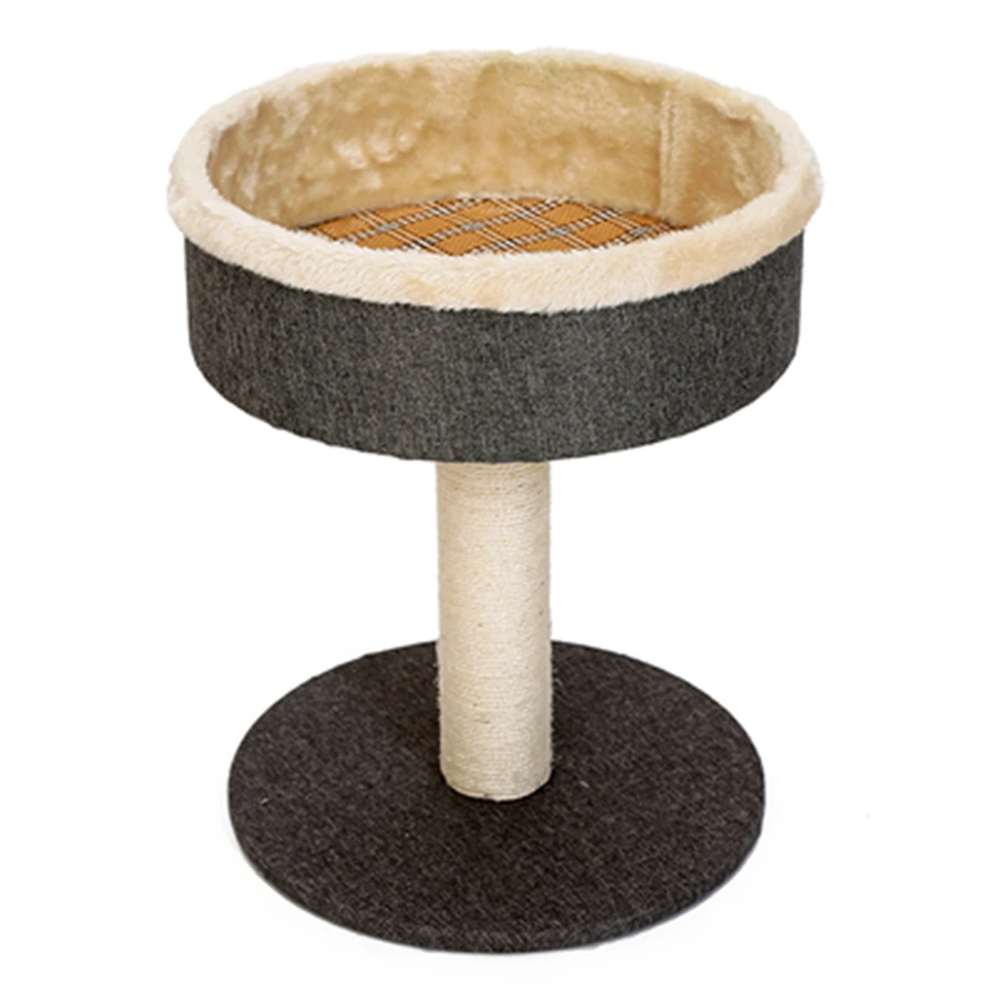 

Cat Scratcher Tree Toy Wood Tower House Condo Furniture Jumping Straw Mat Funny Sisal Rope Amusement Gatos Cat Stuff Play 20WG52