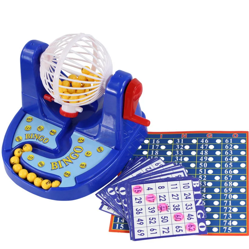 

Children's Educational Parent-child Games Bingo Machine Lottery Simulation Lottery Simulation Tabletop Party Toys Bingo Game
