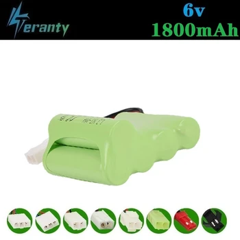 

( L Model ) 6v 1800mah NiMH Battery For Rc toys Cars Tanks Robots Boats Guns 6v Rechargeable Battery AA Battery Pack 1Pcs
