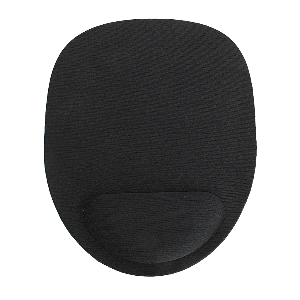 Mouse Pad With Gel Handheld Steering Pad Ergonomically. Mousepads Gelpad Black