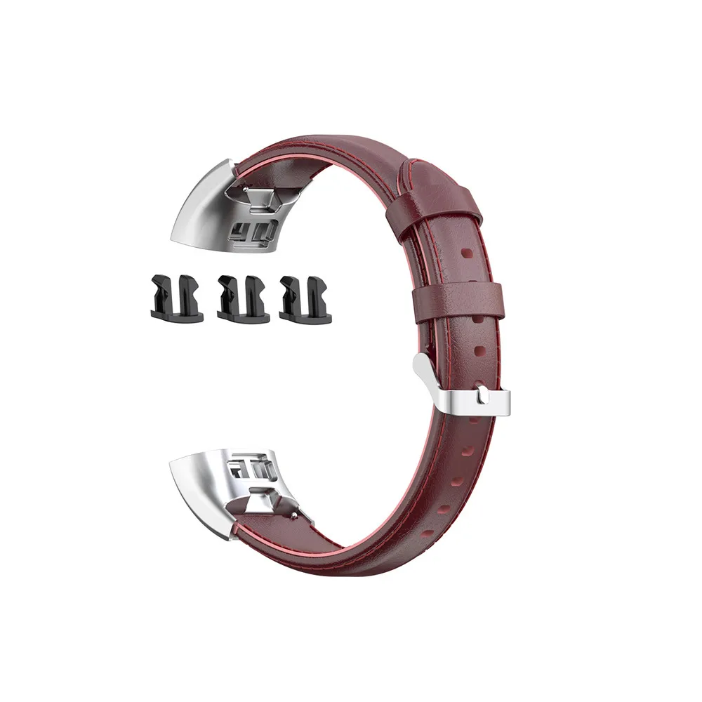 Универсальный кожаный ремешок для часов для huawei Band 3/Band 3 Pro/TER-B09/TER-B29 Смарт часы Браслет замена наручных полос