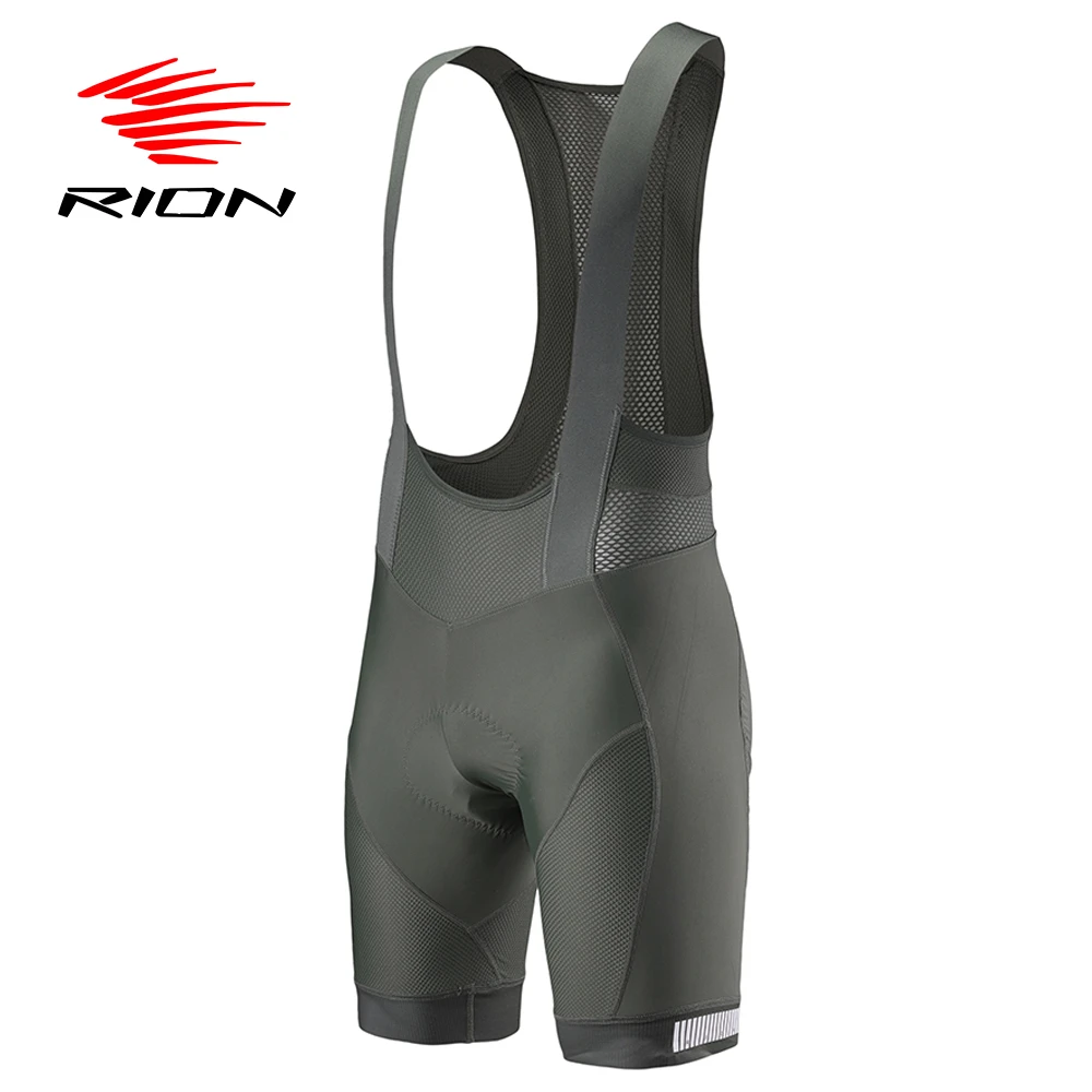 RION Cycling Bibs Shorts Padded Men's Biking Tights Pro Biker Shorts
