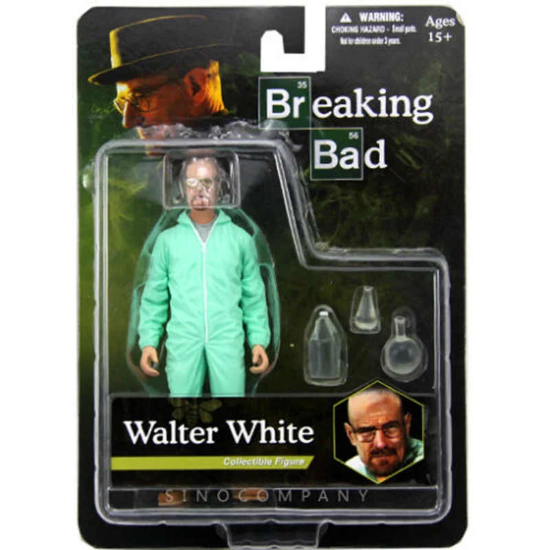 6 дюймов Breaking Bad Walter White Hazmat костюм Коллекционная Фигурка 15 см фигурка модель игрушка для мальчиков в посылка