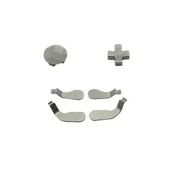 6Pcs/Set Metal Paddle Rocker Cross Buttons Replacement For ONE Controller PS4 Part Elite Edition ELITE Switch Y2R7 6Pcs/Set Metal Paddle Rocker Cross Buttons Replacement For ONE Controller PS4 Part Elite Edition ELITE Switch Y2R7