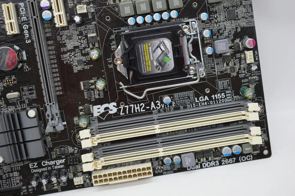 Материнская плата для ECS Elite Z77H2-A3 V: 1,2 LGA1155 ATX Z77