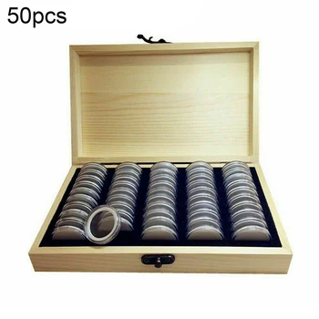 

Commemorative Coin Storage Box Commemorative Storage Holder Tray Coin Protective Protection Case Collection Supplies