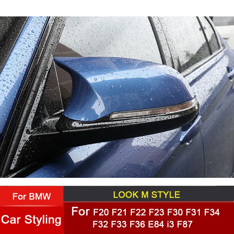Replacement Carbon Fiber Mirror Assembly Covers Caps Shell for BMW 1 2 3 4 series F20 F21 F22 F23 F30 F31 F32 F33 F34 F35 E84