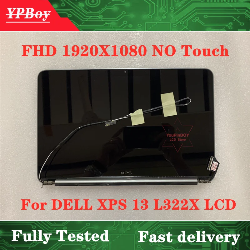 13.3&quot New Original For Dell XPS 13 L322X LCD Display Screen assembly VKWJC 0VKWJC FHD 1920*1080 Silver Fully Tested | Компьютеры и