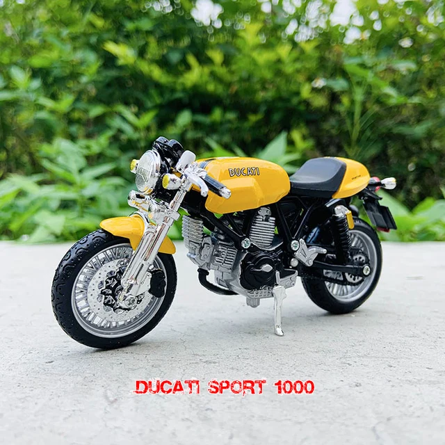 Maisto 1:18 16 styles Ducati Hypermotard original authorized simulation alloy motorcycle model toy car gift collection Sport 1000