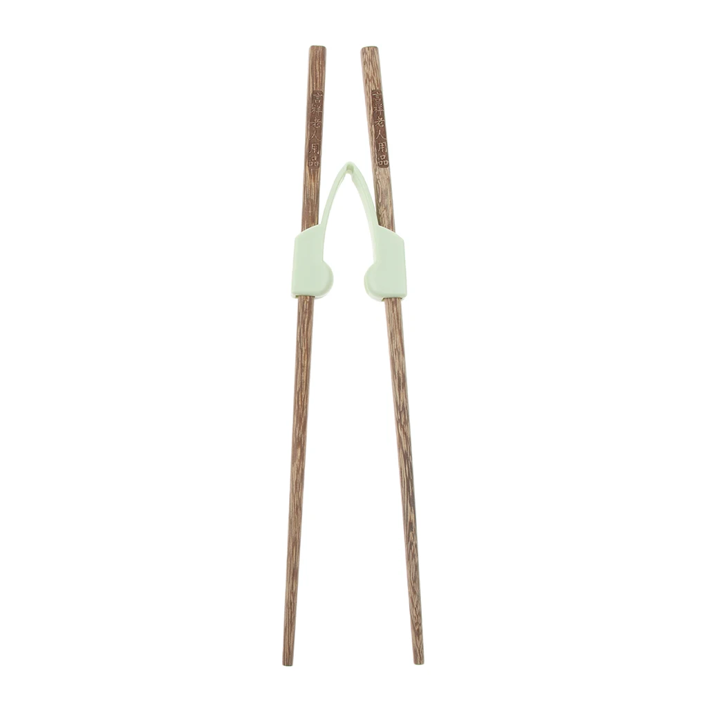 4 Pairs Anti-slip Chopsticks Holder Helper Eating Aids Kids Chopsticks Learning Attachment for Patients Elderly Disabled