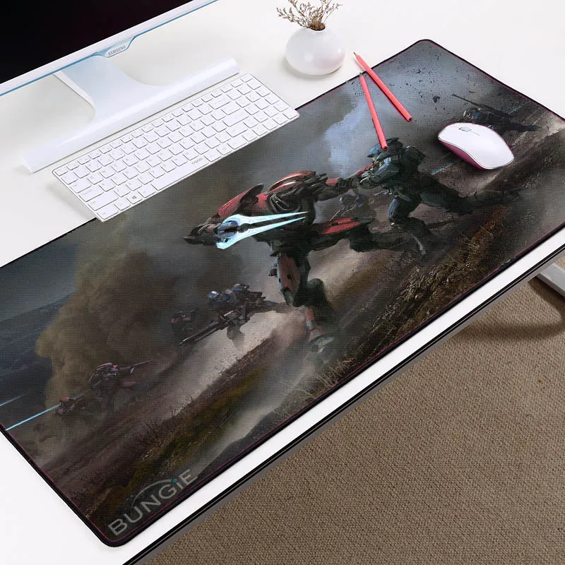 Видеоигры серии Halo коврик для мыши Halo 5 Master Sergeant Настольный коврик Спартанс с узором коврик для мыши игровая мышь Pc коврик