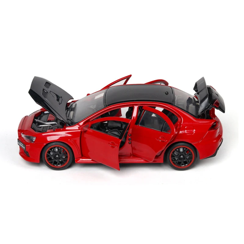 Коллекционная модель литая в масштабе 1:32 Lancer EVOlution X из металлического сплава