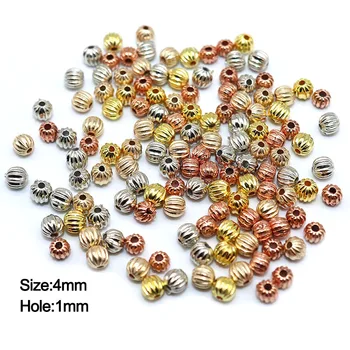 

500/1000pcs Small Loose Beads Round Shape CCB Beads Handmade CCB Spacer Beads DIY for Jewelry Making No Fade