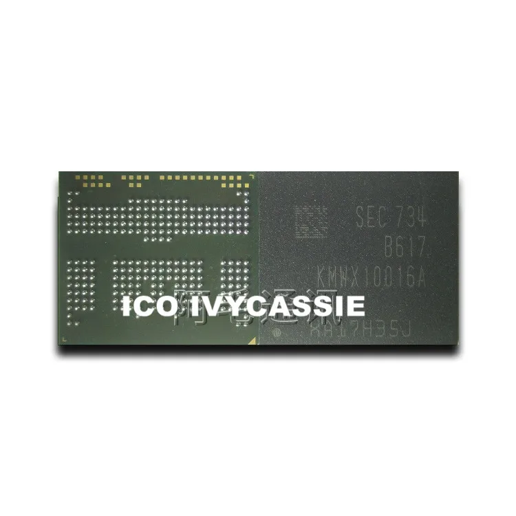 KMWX10016A-B617 EMMC EMCP UFS 32GB eMMC BGA254 NAND Flash Memory IC Chip Soldered Ball 140元 1个_副本