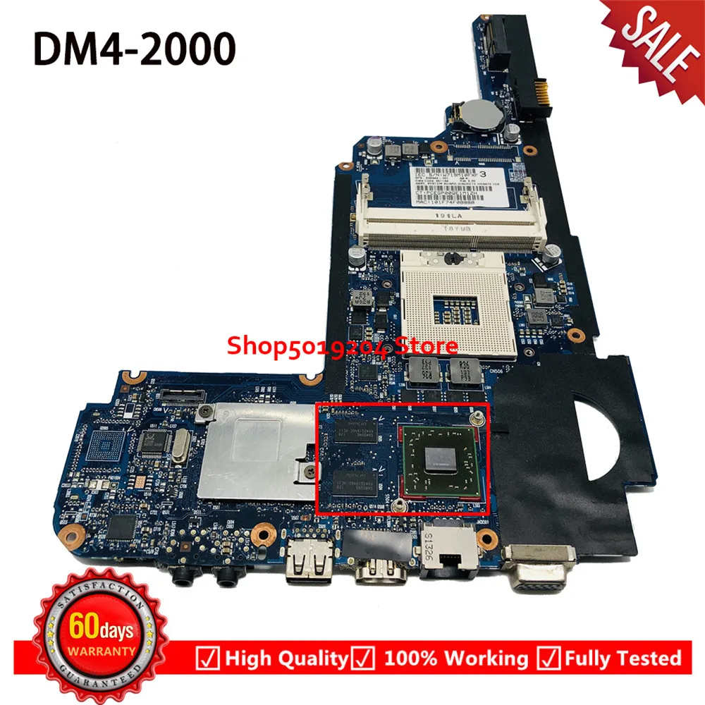 636944-001 Главная плата для HP Pavilion DM4 DM4-2000 Материнская плата ноутбука HM65 DDR3 6050A2402401-MB-A02
