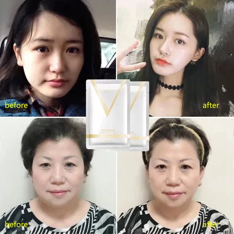4D V маска для лица подбородок, подтяжка щек, тонкая подтяжка лица, маска для похудения, подвешивание ушей, гидрогель для шеи, стройнее, красота, уход за кожей, инструменты