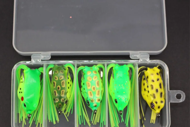

Small Ray Frog 5 Loaded Blackfish Designed to Kill Model Bionic Ray Frog Lure