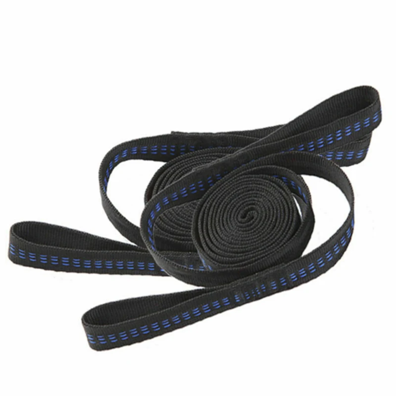 

Swing Hammock Tree Hanging Kit Straps Hooks Carabiner Garden Swing Fittings