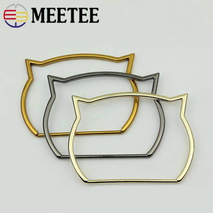 Meetee кольцо металлическая сумка ручки застежки для женщин Сумочка кошелек замок украшение застежка ручка разъем DIY сумка Аксессуары