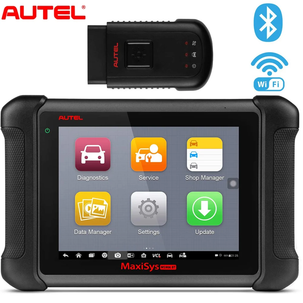 Autel MaxiSys MS906BT Bluetooth Автомобильный сканер диагностический кодирование ECU ключей