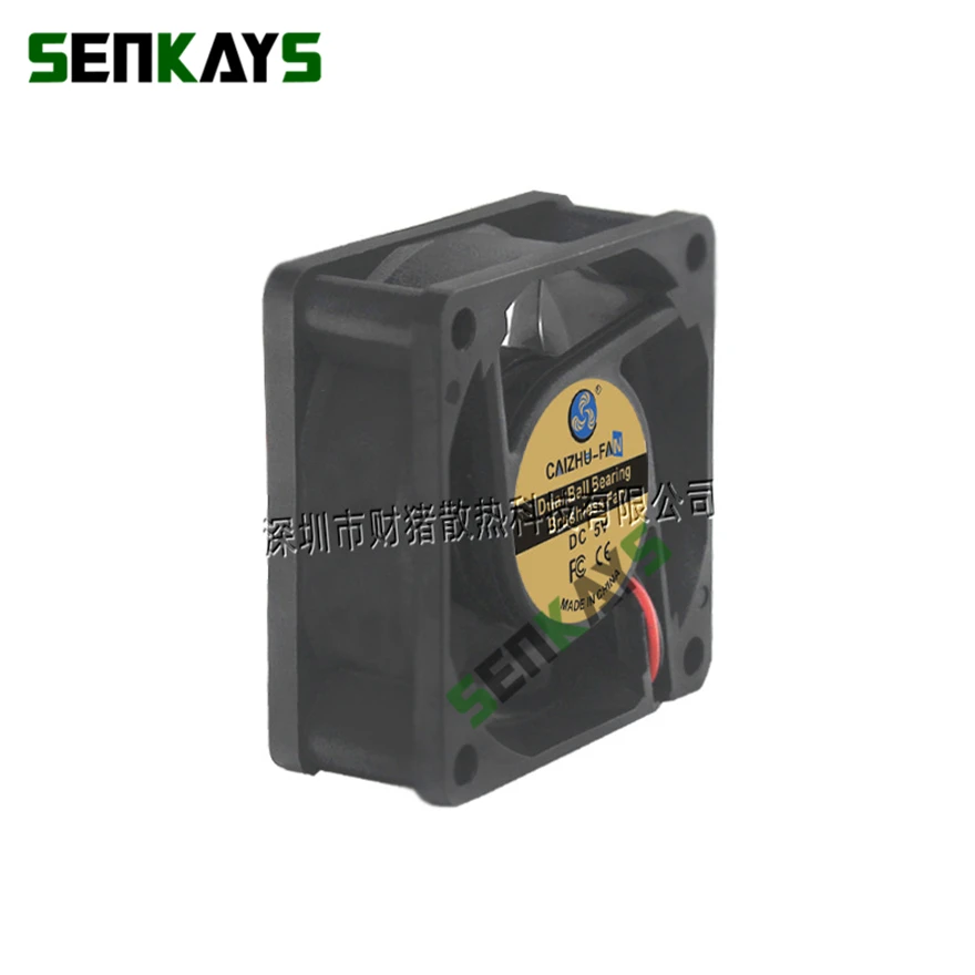 Computador Cooler Fan com Rolamento de Esferas Dupla Brushless Machine Equipment Ventilador de Refrigeração do Motor 2pin 60x60x25 mm 6025 dc 5v 12v 24v - Imagem 2