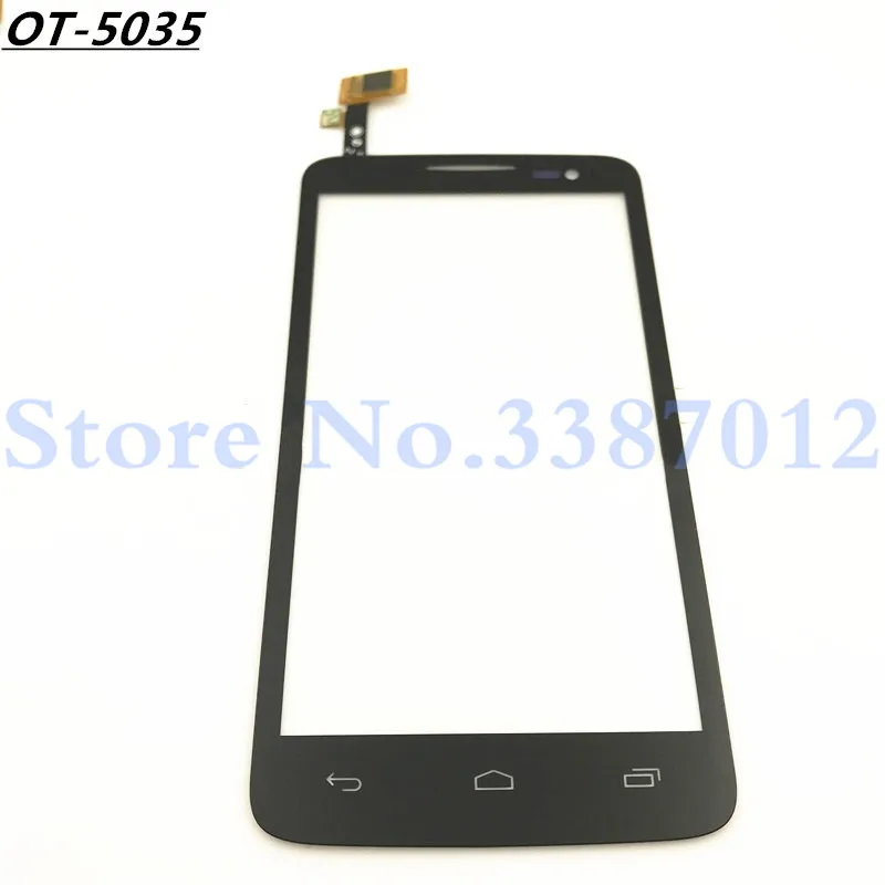 Высокое качество для Alcatel One Touch X'Pop 5030 OT-5035D OT5035 5035 сенсорный экран дигитайзер сенсор внешняя стеклянная панель объектива