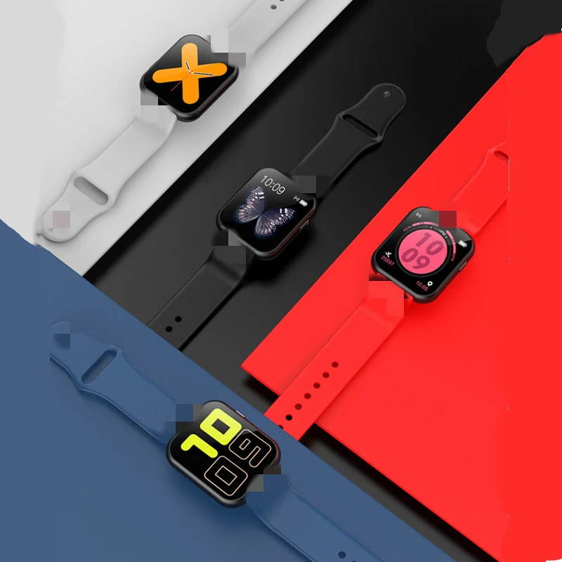 2020 New X8 plus Smart Watch Bluetooth Call Music Player 44MM For Android  Phone Heart Rate PK T55 T500 x7|Smart Watches| - AliExpress