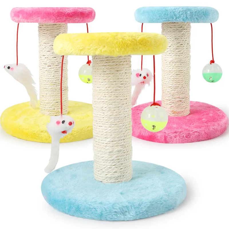 Игрушка для кошек Когтеточка скалолазание рама висячая мышь кошки игрушка плюшевая ткань Кошка Когтеточка популярные игрушки скребок Petshop
