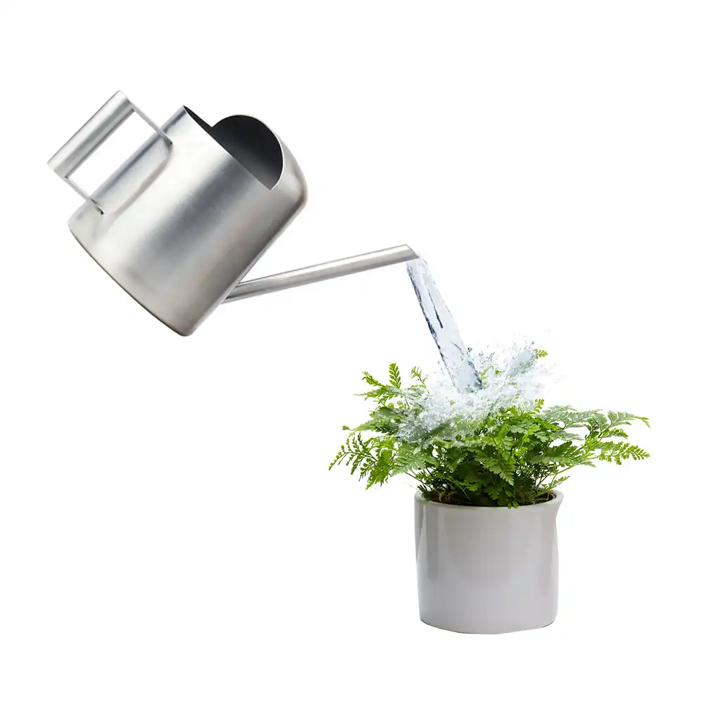 stainless steel watering can 300ml garden plant flower long