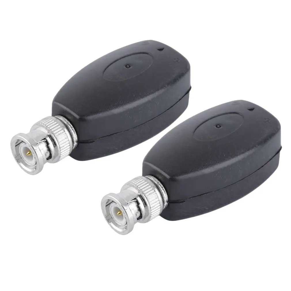 

2Pcs Passive Video Balun BNC to UTP Cable Connector for CCTV Camera DVR Drop shipping Wholesales