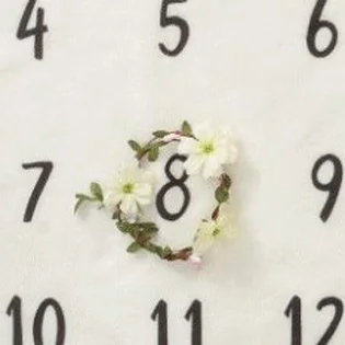 Garland prop Мягкое Фланелевое детское одеяло для новорожденных; реквизит для фотосессии; зимнее детское одеяло для приема; аксессуары для фотосессии; 1 шт - Цвет: Garland prop