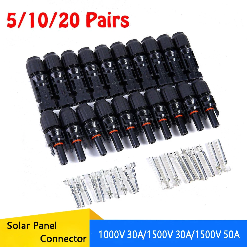 Solar male and female Connectors/DC Diode Connector/Solar Panel Branch ...