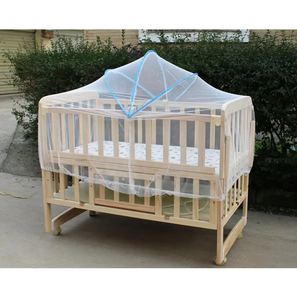 Kidlove детская колыбель кровать сетка москитная сетка складная детская арочная сетка от комаров переносная кроватка сетка Ультра большая 100*60-110*65 см