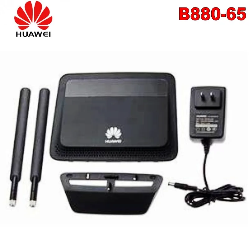 Мобильный беспроводной маршрутизатор Huawei B880 65 LTE FDD 900/1800/2100/2600Mhz TDD2300/2600Mhz|router modem|wifi