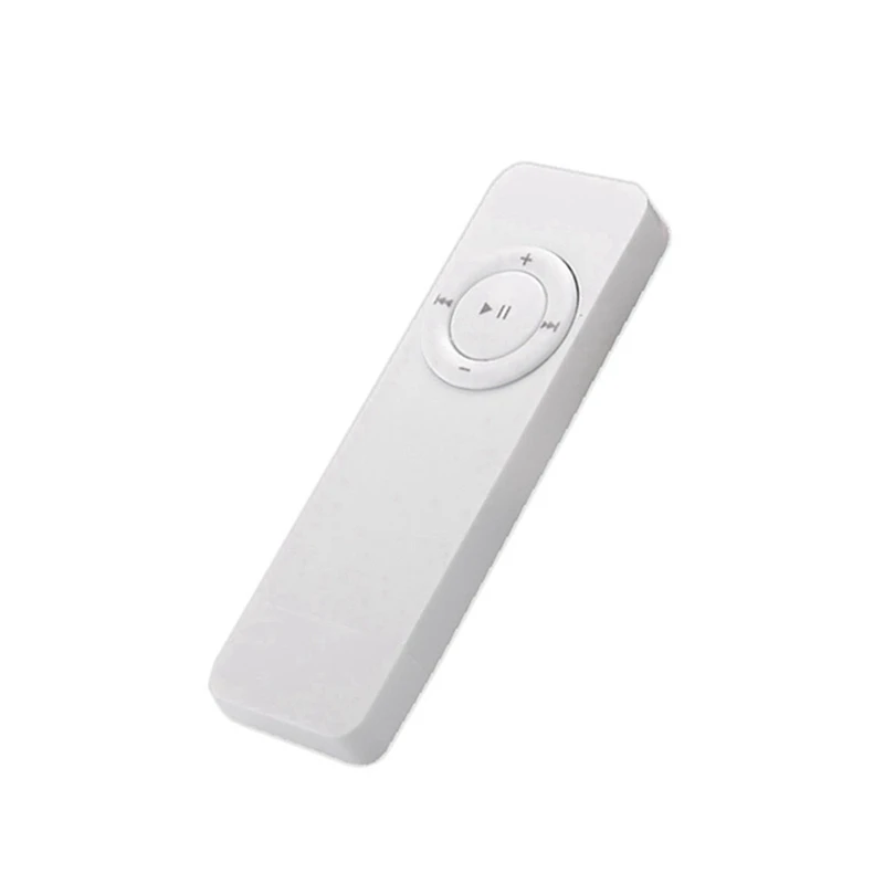 AAAE Top-2Pcs Портативный USB Спорт U диск мини Mp3 музыкальный плеер Поддержка 32 Гб TF карта(белый и синий