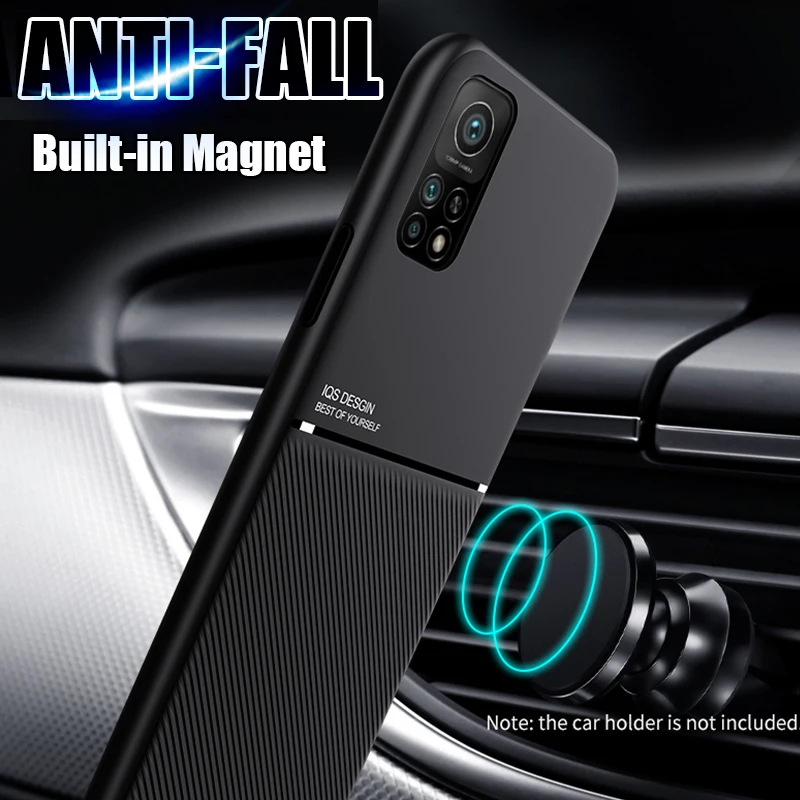 Силиконовый чехол для Xiaomi Poco X3 NFC F2 X2 с магнитным держателем Mi 11t Pro Note 10 10T 9T 8 SE 9 Lite A3
