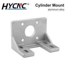 

1PC Cylinder Mounting Plate Positioning Cylinder Mounting Flange Bracket CNC Milling Machine Aluminum Cylinder Fixing Bracket