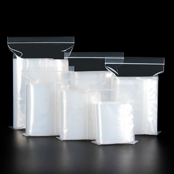 

Multi-size Reusable Grip Seal Bags Clear Poly Plastic Resealable 10 x 15cm