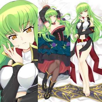 

Anime Code Geass CC Sexy Girl Pillow Cover Hugging Body Pillowcase Otaku Dakimakura Pillow Case cover