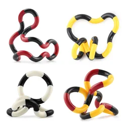 Jouet de décompression des doigts pour enfant et adulte, anti Stress, anneau de Torsion, évent, cadeaux 