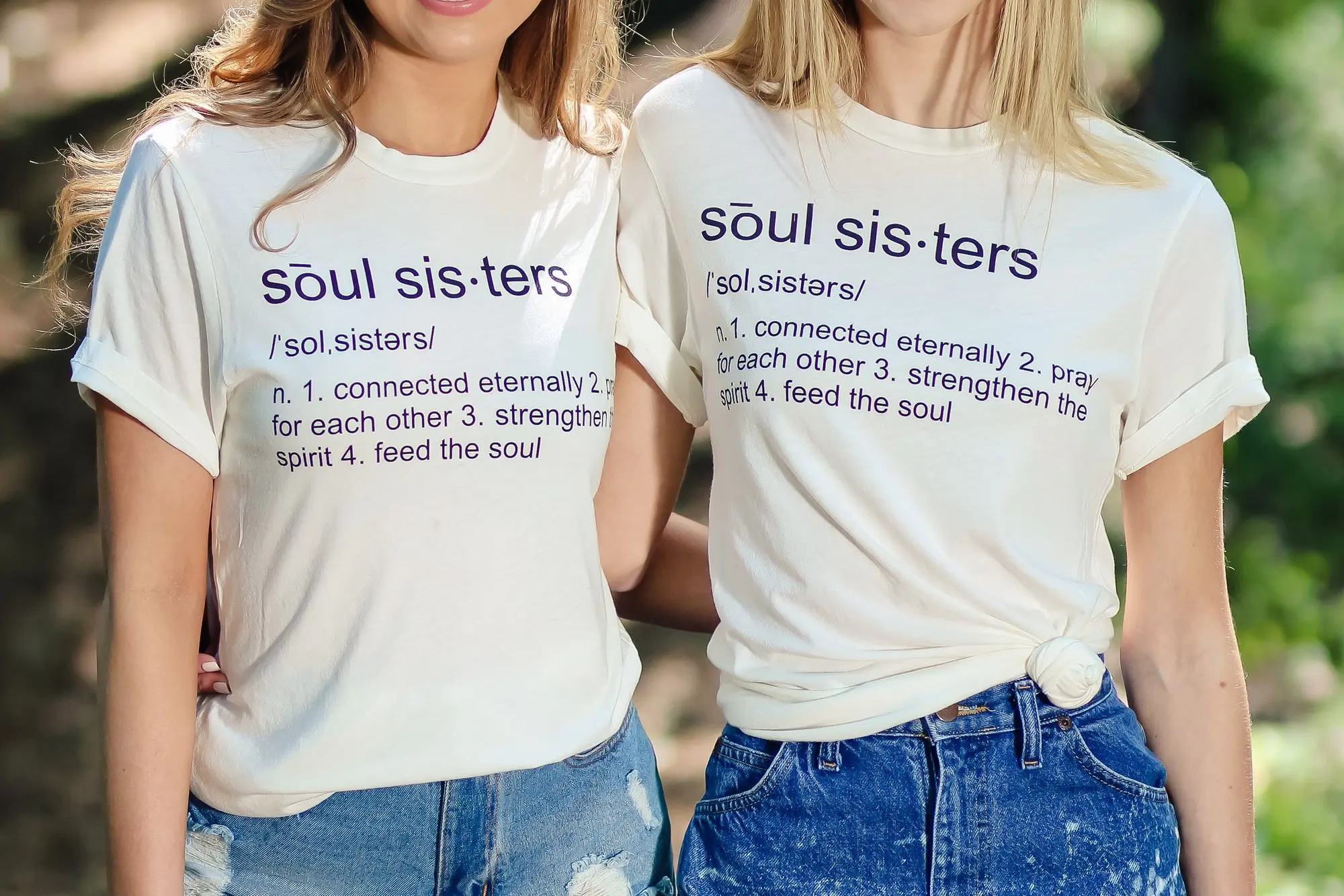 Women Tshirt 90s BFF Tee 