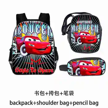

Disney New Cars Pattern School Bags for Boys Girls Orthopedic Kids Backpack Primary Student Child Book Bag Mochila Escolar