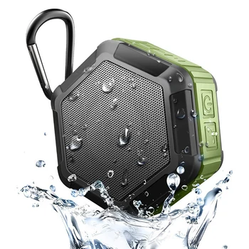 

Bluetooth Speaker Stereo Portable Speaker Outdoor Wireless Built-in mic Shock Resistance IPX6 Waterproof Speaker with Bass